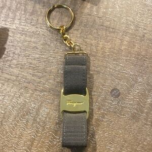Brand new in box ferragamo key ring with box